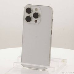 ソフマップ 〔中古品〕 iPhone15 Pro 256GB ホワイトチタニウム MTUD3J／A SIMフリー【352】