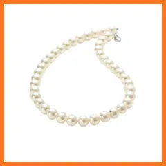 【新品】 [PHNIBIRD] パールネックレス レディース 人気 カジュアル 高級貝パール 8mm 結婚式 シルバー925 真珠 ネックレス 冠婚葬祭用 45cm パーティー フォーマル アクセサリー 誕生日 母の日 バレンタイン ギフト ホワイトデー  0