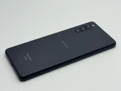 【中古B】Xperia 10 III SO-52B ブラック SIMフリー 白ロム
