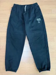 L NIKE×ステューシー ナトゥシ NRG フリース スウェット パンツ ブラック