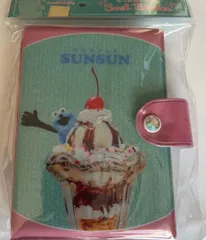 正規品　パペットスンスン シール帳 シールバインダー&リフィル スイーツシール　台紙10枚付き