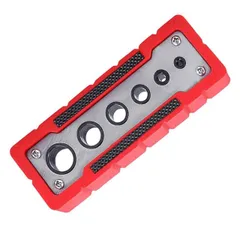 Coehaopike 1個入りドリルスタンド ドリルガイド 垂直 穴あけ 手すりボード 階段手すりパーツ ピンホールガイドキット ドリル位置決めガイド 木工工具 ダボ穴ガイド 金属とプラスチック製 より便利で迅速 デコレーションツール 家庭用 家具の組み立て 