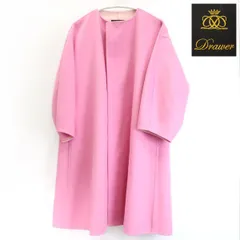 2026年最新】Drawer カラー：ピンク系 ロングコートの人気アイテム