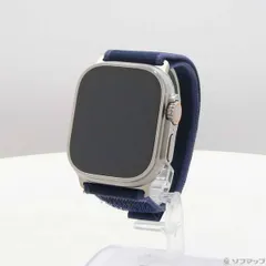 ソフマップ 〔展示品〕 Apple Watch Ultra 2 GPS + Cellular 49mm チタニウムケース ブルーアルパインループ【344】