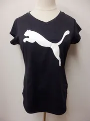 PUMA Ｔシャツ 黒 Ｍサイズ プーマ 512F11