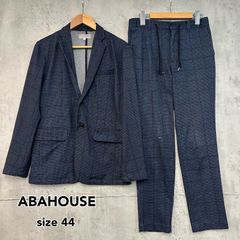 C546/美品 ABAHOUSE カジュアル セットアップ ポンチ 46 グレー - メルカリ