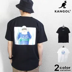 カンゴール Tシャツ メンズ ブランド KANGOL DRAW SQUARE BOX TEE カットソー 半袖 メンズファッション ペアルック 白 黒 別注 モデル LCT0090