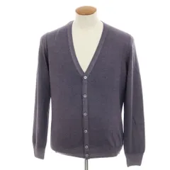 【新品】グランサッソ GRAN SASSO ウール カーディガン グレー【サイズ50】【メンズ】のサムネイル