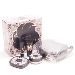 美品 COSMEDECORTE コスメデコルテ エターナルブルーム クリスマスコフレ2025 アイシャドウ 口紅 化粧下地 パウダー 4点 セット BU6582E