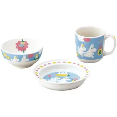【お取り寄せギフト26A】ムーミン お子様食器3ピースセット MM1200-112(B5)
