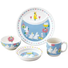 【お取り寄せギフト26A】ムーミン お子様食器4ピースセット MM1200-113(B4)