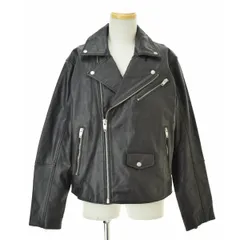 【ZARA】4720/400/800 ダブルレザーライダースジャケット