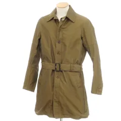 【中古】ディーゼルブラックゴールド DIESEL BLACK GOLD ポリエステル ステンカラーコート オリーブ【サイズ44】【メンズ】