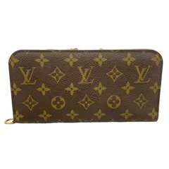 【6ae5212】ルイヴィトン 長財布 モノグラム ポルトフォイユアンソリット M60042 ブラウン【中古】レディース