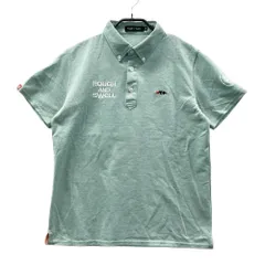 サイズ：S ROUGH&SWELL ラフアンドスウェル RSM-20052 半袖ポロシャツ ボタンダウン  グリーン系 [240101549840] ゴルフウェア メンズ ストスト