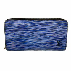 【6ae5249】ルイヴィトン 長財布 エピ デニム ジッピーウォレット M61862 ブルー【中古】メンズ