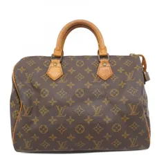 【6ae5266】ルイヴィトン ハンドバッグ モノグラム スピーディ30 M41108 ブラウン【中古】レディース