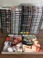 全巻【進撃の巨人　全34巻】◆34冊揃い　完結　諌山創　講談社　2011年発行　初版本含む　コミック