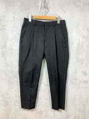BEAUTY & YOUTH ビューティ&ユース ユナイテッドアローズ 1214-188-6706 定価14300円 TR 1P ワイド テーパード アンクル パンツ sizeS/黒 ■■メンズ