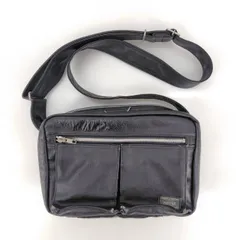 05w18539 ポーター PORTER  フリースタイル  ショルダーバッグ  ブラック  メンズ  【中古品】