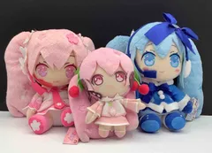 初音ミク　雪ミク　桜ミク　ぬいぐるみ3点セット