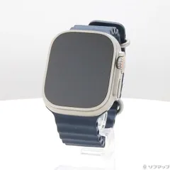 ソフマップ 〔中古品〕 Apple Watch Ultra 2 GPS + Cellular 49mm チタニウムケース ブルーオーシャンバンド【305】