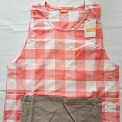 保育士エプロン　料理教室エプロン　レディース　エプロン　大人　被りエプロン　ポケットつきエプロン　介護士　料理教室　Hobby　Cooking　Housework　柄入りエプロン　カラーエプロン　キッチン用品