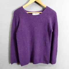 NOR' EASTERLY ノアイースターリー プルオーバー ニット セーター パープル系 古着 ウール 36 A823