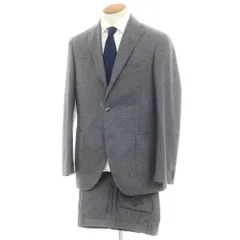 【中古】ボリオリ BOGLIOLI K.JACKET フランネルウール 3つボタンスーツ グレー【サイズ50】【メンズ】のサムネイル