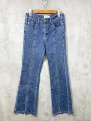 SOMETHING サムシング エドウィン SKY31 LISA FLARE スリット フレア デニムパンツ size29/青 ■■レディース