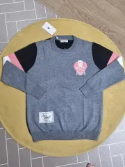 MARK & LONA マークアンドロナ ゴルフ メンズ 麻 ニット (XL)