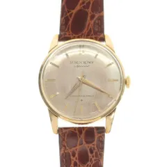 【中古】セイコー SEIKO クラウンスペシャル J14100 アンティーク 腕時計 ゴールドxブラウン【メンズ】