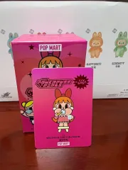 ポップマート クライベイビー x パワーパフガールズ シリーズ (歯磨き中のブロッサム)