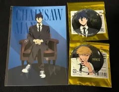 チェンソーマン アキ デンジ 特典 缶バッジ PLAZA ロフト LOFT 의자 ポップアップ ストア