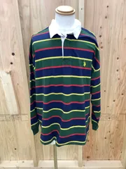 U.S.POLO ASSN.(ユーエスポロアッスン)   長袖ラガーシャツ　メンズ　Lサイズ　美品