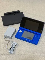 任天堂 Nintendo 3DS コバルトブルー CTR-001 付属品付 初期化済み