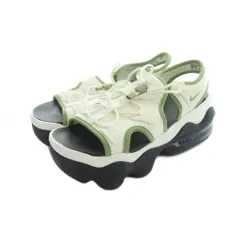 ナイキ NIKE FN4287-121 WMNS AIR MAX KOKO SANDAL TRK3 ウィメンズ エア マックス ココ サンダル 24cm 白 ホワイト 緑 グリーン ■GY20 /MQ