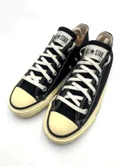 CONVERSE コンバース Made in Japan ALL STAR J OX ローカット スニーカー size5.5/黒 ■■レディース