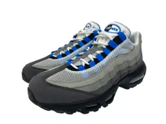 NIKE (ナイキ) Air Max 95 エアマックス スニーカー AT8696-100 27.5cm US9.5 ホワイト×クリスタルブルー メンズ/028