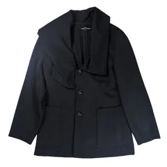 "tricot COMME des GARCONS" Big Stole Collar 3B Jacket