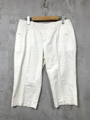 BURBERRY LONDON バーバリーロンドン FQA92-085-02 三陽商会 ノバチェック パンツ size40/白 ■■レディース