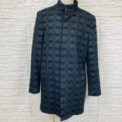 【希少XXL】ZARA MAN スタンドカラーコート チェック柄 トルコ製 完売品