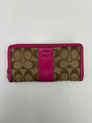 【J03-556】COACH 長財布　中古品　現状品