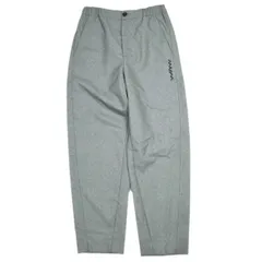 新品 MARNI マルニ 25SS グレー ウール製ストレートパンツ マルニシンボル入り PAMA0482U0 TW839 36 GRAPHITE(00N60) 定価146,300円 ウールトロピカル ボトムス g24979