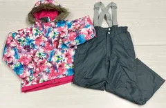 ON-YO-NE　ジュニア　スキーウェア　125～135cm　130サイズ　サイズ調整機能付き　スキーウェア　スノーボードウェア　子供　35