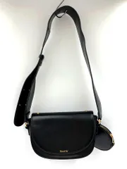 Reurie' レウリィ 定価8800円 ハーフムーン ショルダー バッグ 黒 ■■レディース