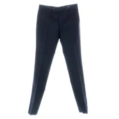 【新品】インコテックス INCOTEX 35型 SUPER100'S ウール  ドレススラックスパンツ ネイビー（78）【サイズ46】【メンズ】