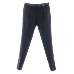 【新品】インコテックス INCOTEX 31型 SUPER100'S ウール  ドレススラックスパンツ ネイビー（78）【サイズ50】【メンズ】