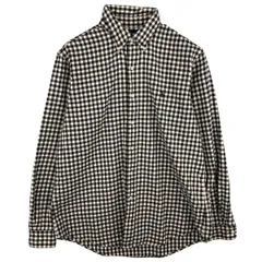 古着 ラルフローレン Ralph Lauren CUSTOM FIT 長袖 ボタンダウン フランネルチェックシャツ メンズL相当/eaa458523