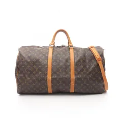 ルイ・ヴィトン LOUIS VUITTON ボストンバッグ キーポル バンドリエール60 モノグラム M41412 PVCコーティングキャンバス レザー キーポル・バンドリエール60 ユニセックス